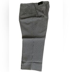 Black White Checkered Pants Size 20 Plus
